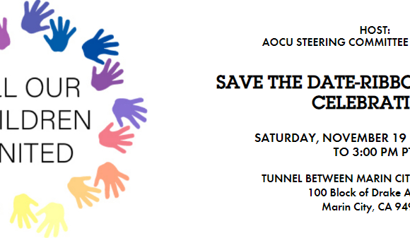 Tunnel Art Project Celebration: Save the Date for 11/19