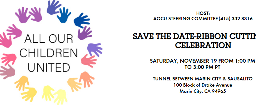 Tunnel Art Project Celebration: Save the Date for 11/19